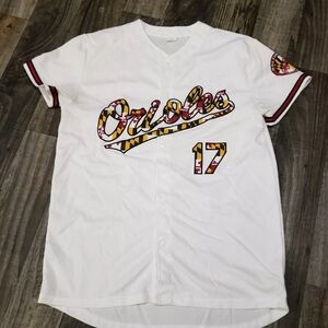 2017 Baltimore Orioles Maryland Flag Jersey 17 SGA Men’s Medium